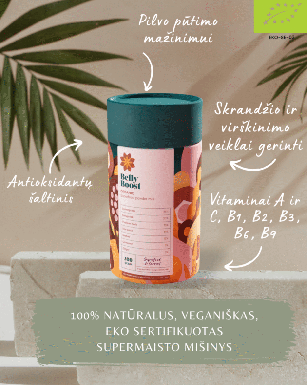 „Belly Boost” organiškas supermaistas - Image 5