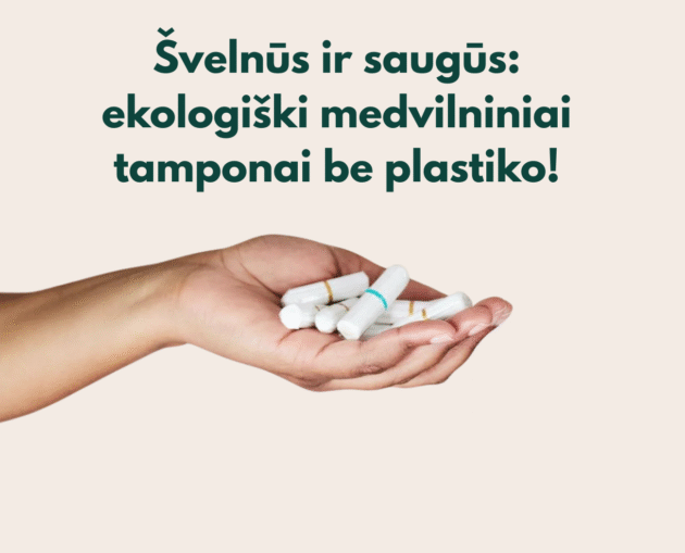 Dame organiški medvilnės tamponai 16vnt. - Image 7