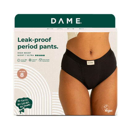 Dame ultra aukšto liemens menstruacinės kelnaitės