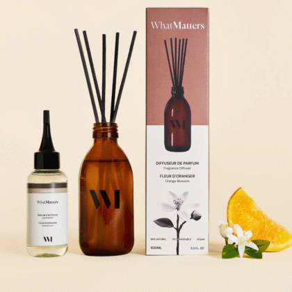 Namų kvapas su lazdelėmis apelsinų žiedai