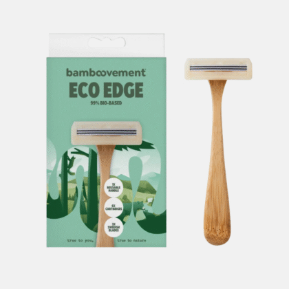 Bamboovement "EcoEdge" daugkartinis bambukinis skustuvas + 6 galvutės