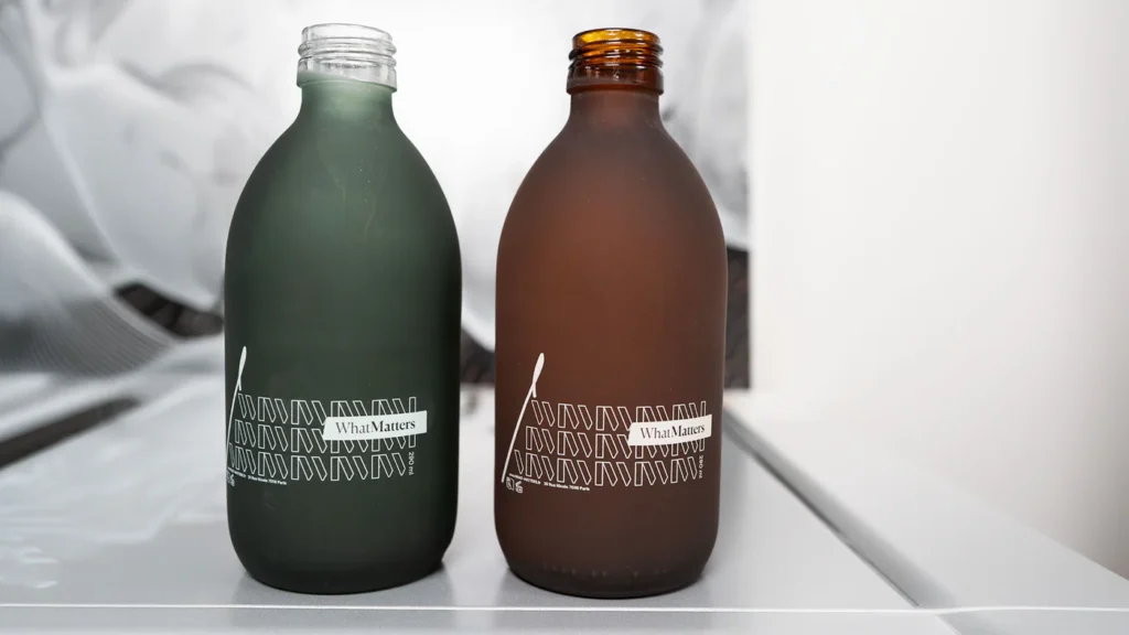 sustiprinto stiklo buteliukai what matters